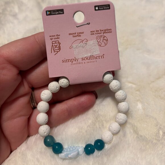 Simply Southern Save the Turtles Bracelet ~ Trackable QR Code Included - Picture 4 of 4